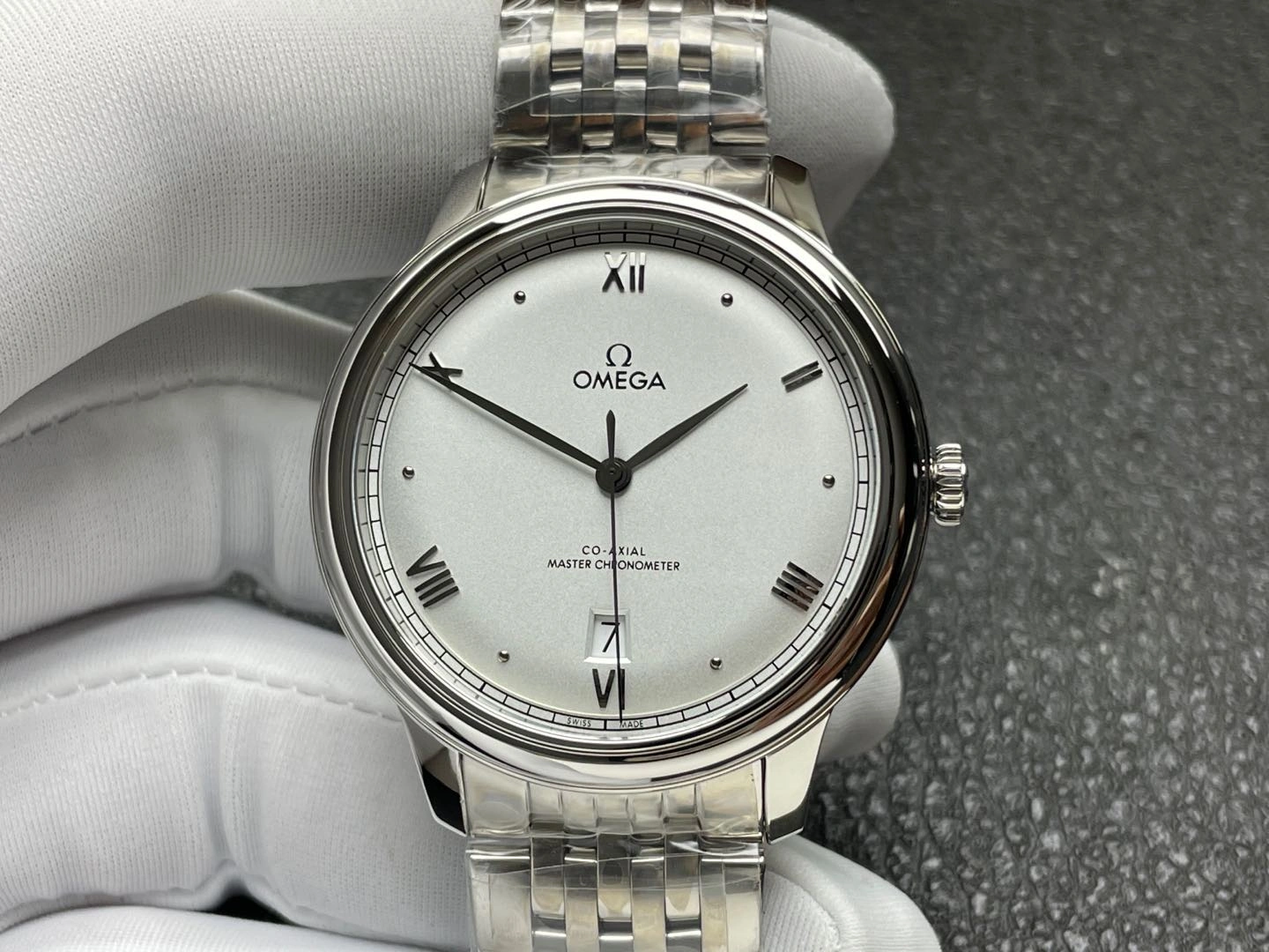 Seasonal CBD Factory Omega De Ville Prestige 40mm Silver Dial (434.10.40.20.02.001) 1:1 Super Clone – DD8800 Movement 341